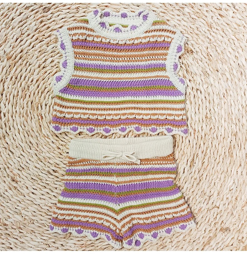 Crochet Knit Coord
