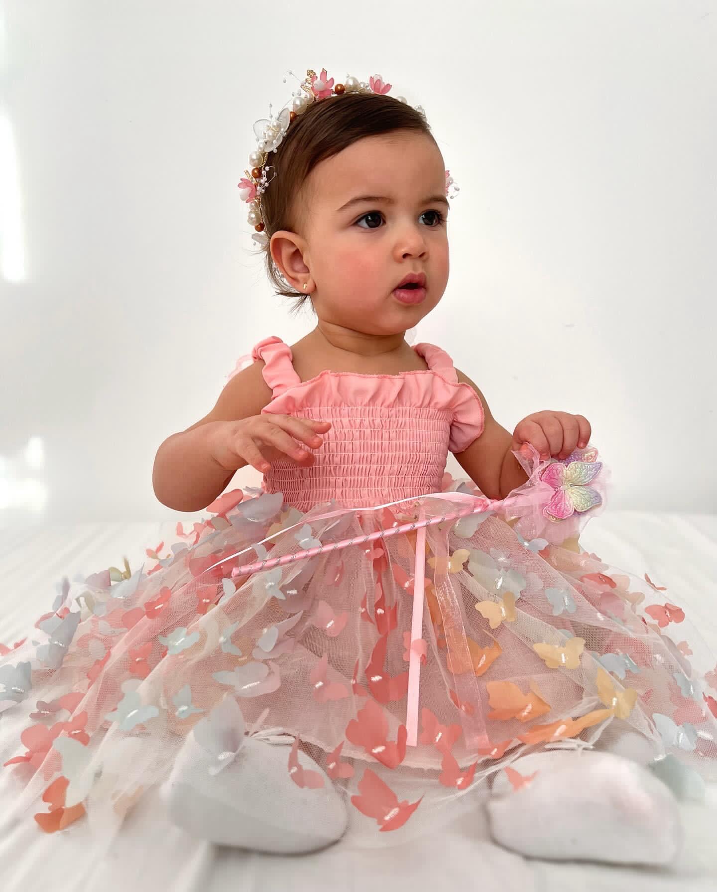 Butterfly Fairy Dress + Wand