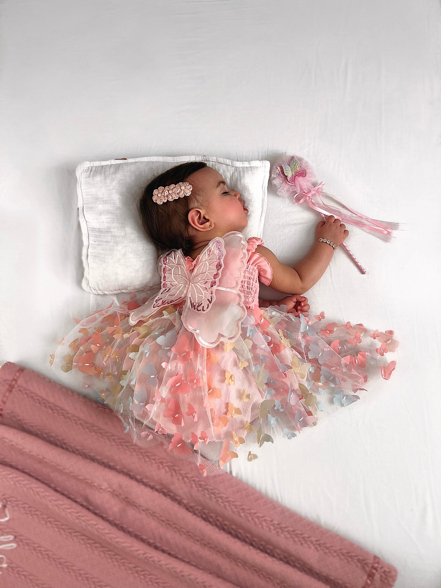 Butterfly Fairy Dress + Wand
