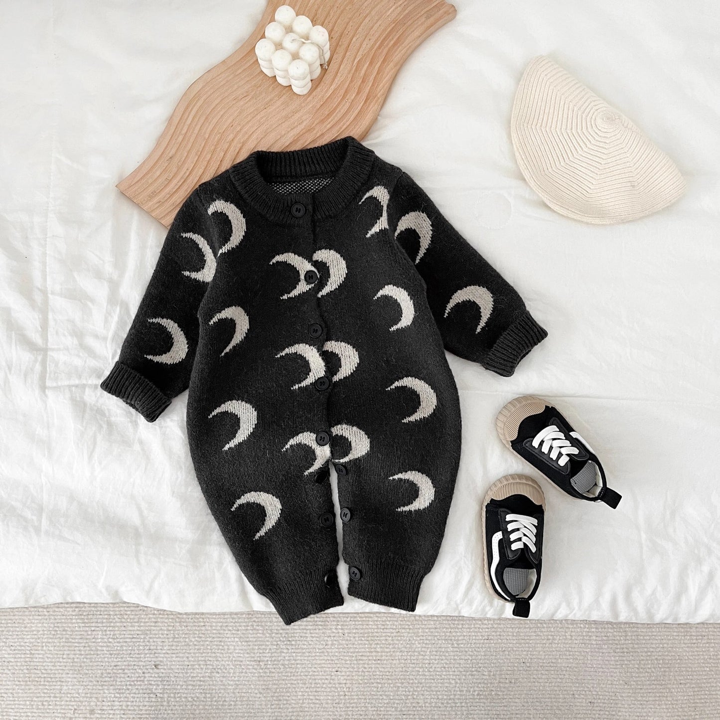Moon Knit Romper
