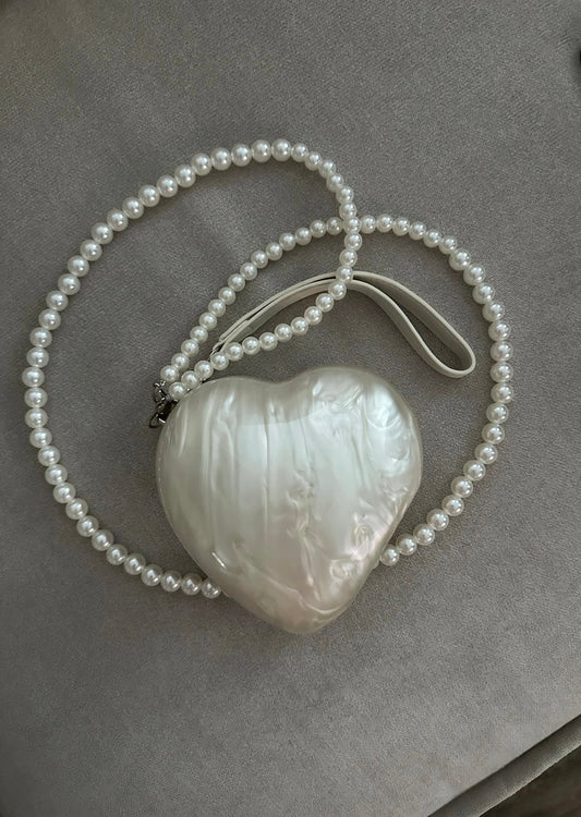 Pearl Heart Bag