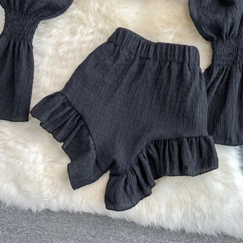Ruffle Coord Set