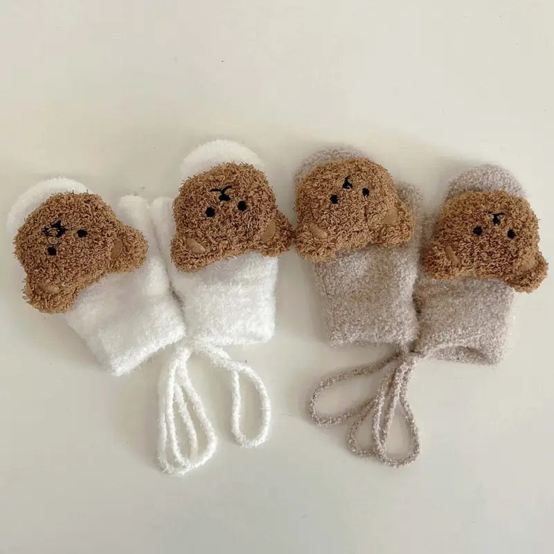 Teddy Bear Mittens