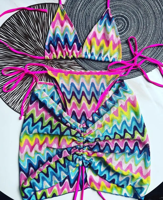 Maui Bikini + Skirt Set