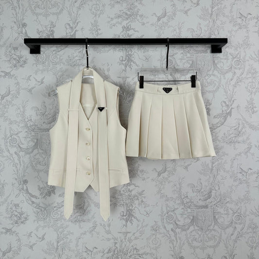 Prada Skirt Set