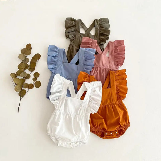 Cara Ruffle Romper