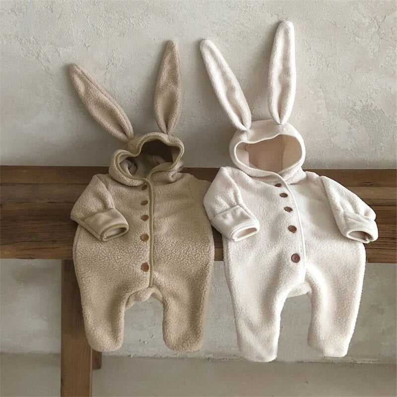 Bunny Fleece Romper