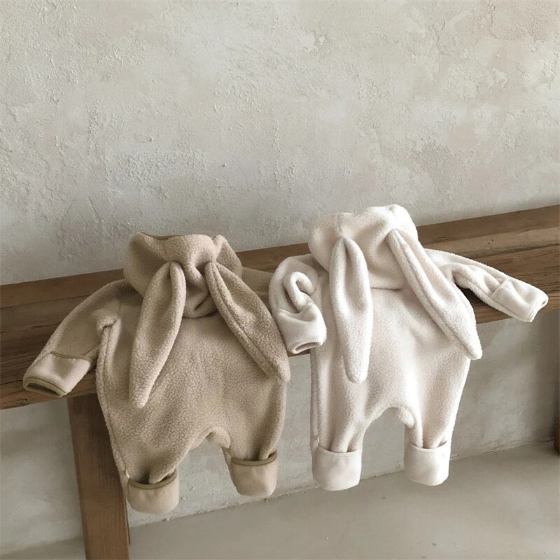 Bunny Fleece Romper
