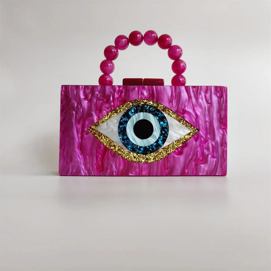 Evil Eye Clutch Bag