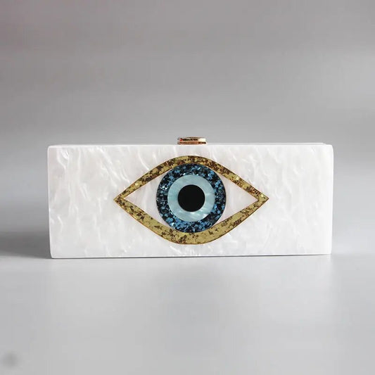 Evil Eye Clutch Bag