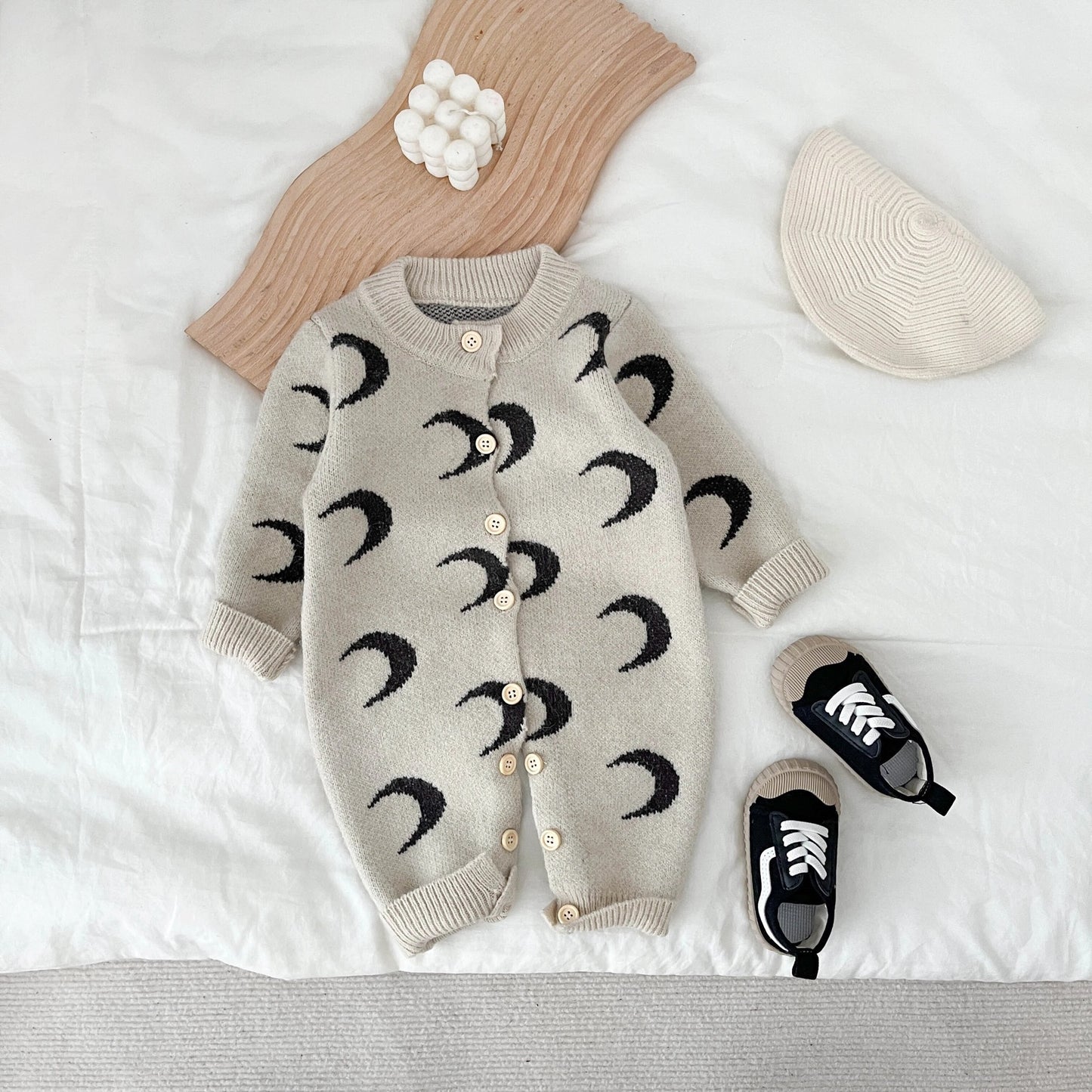 Moon Knit Romper