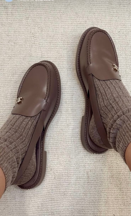 CC Slingback Loafers