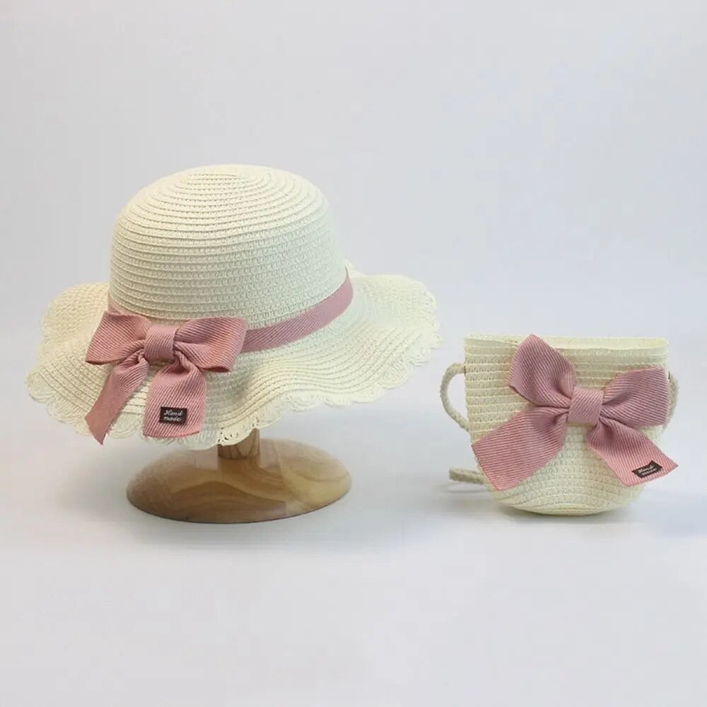 Beach Hat & Bag Set