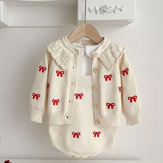 Bow Romper Set