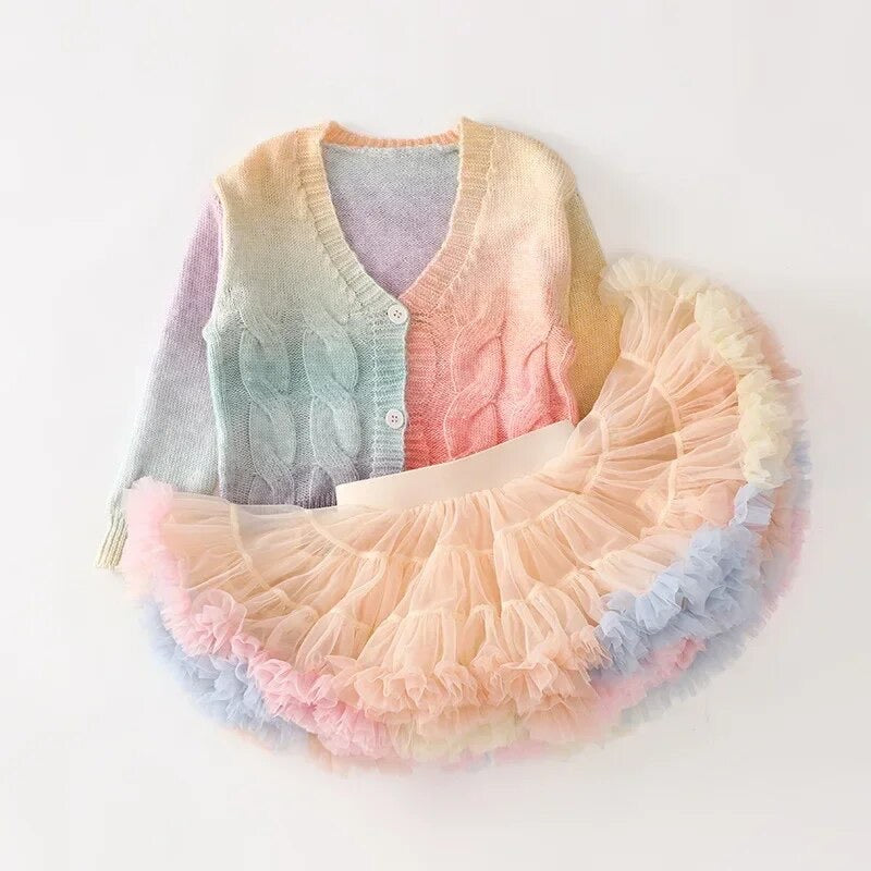 Rainbow Tutu Set