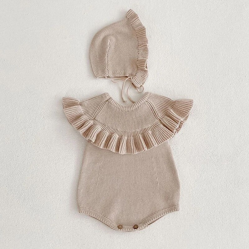 Ruffle Knit Set