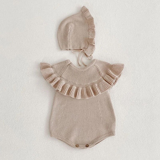Ruffle Knit Set